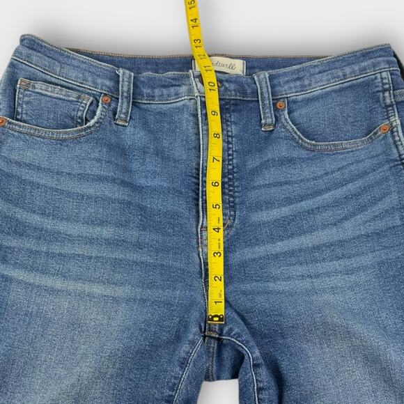 Madewell 10" High-Rise Skinny Crop Jeans in Bradfield Wash Size 30 - Picture 9 of 9